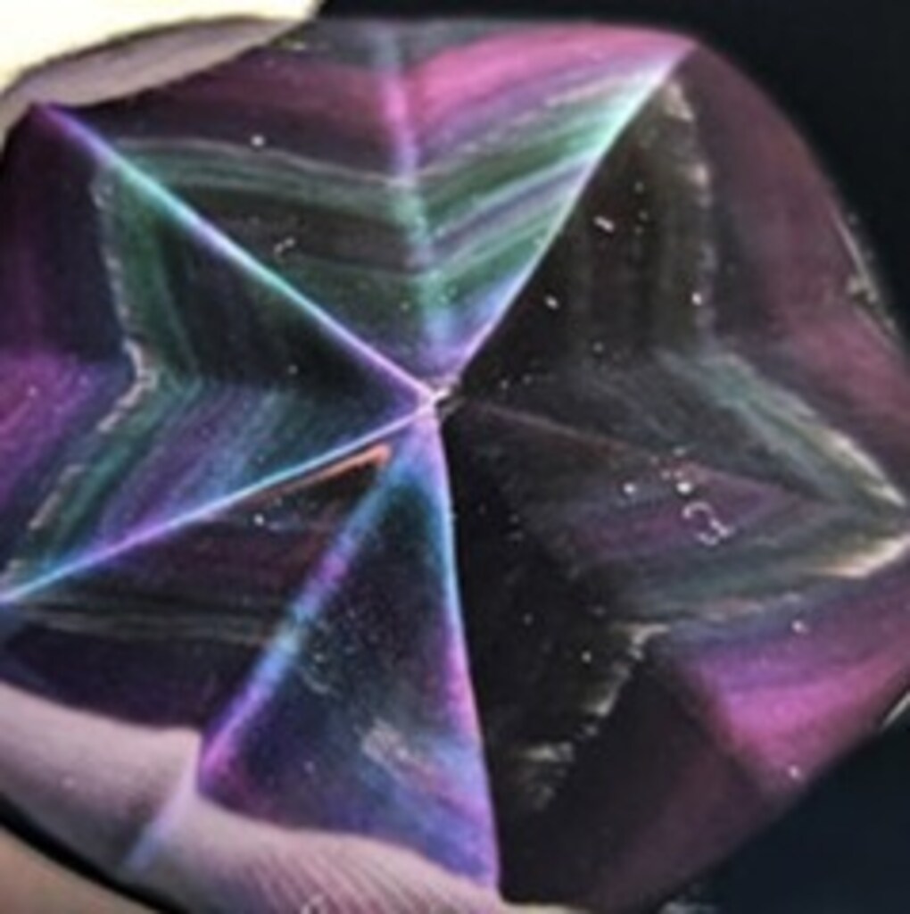 Gökkuşağı Obsidyen Doğal Taş - 7