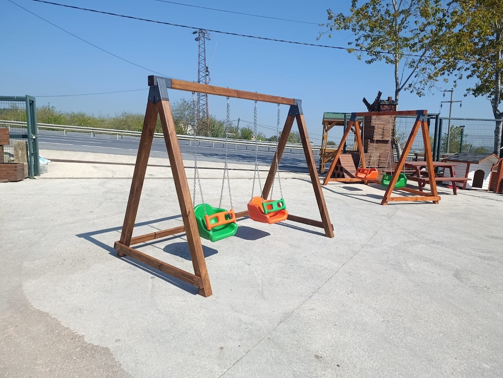 Katlanır ahşap sandalye ADRİONDACK ATEŞ ÇUKURU SANDALYESİ - 5