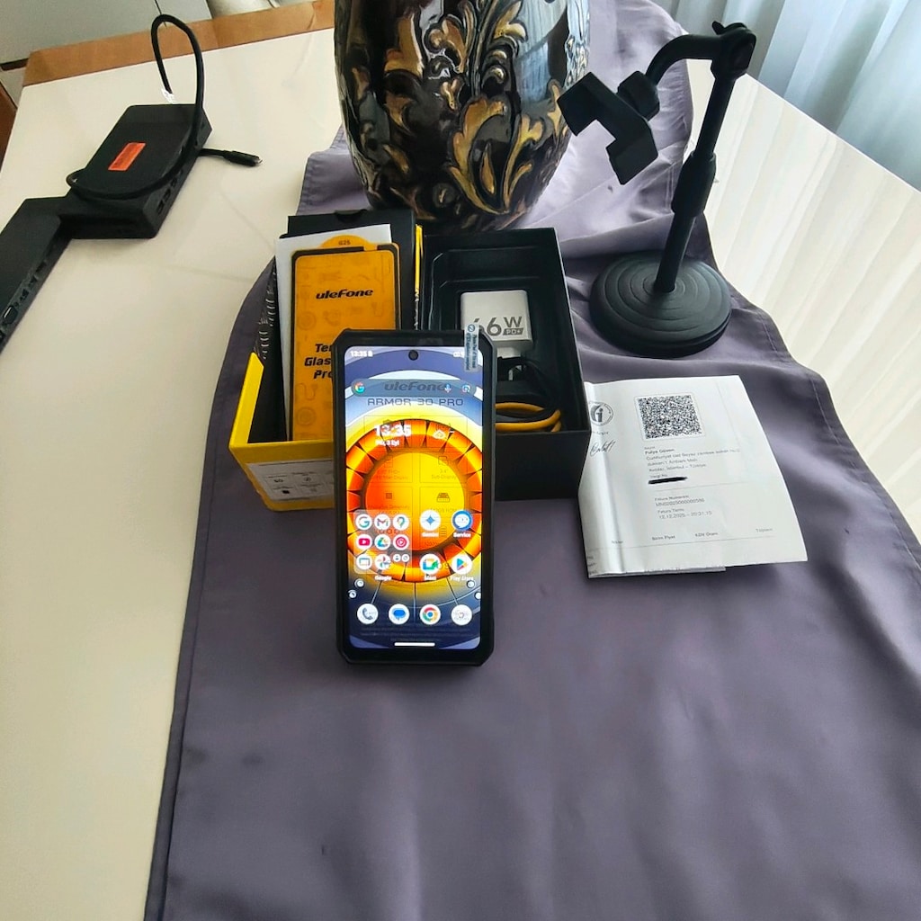 ULEFONE ARMOR 30 PRO TR CİHAZI FATURA KUTU EKSİKSİZ NOKTA HATASIZ - 4