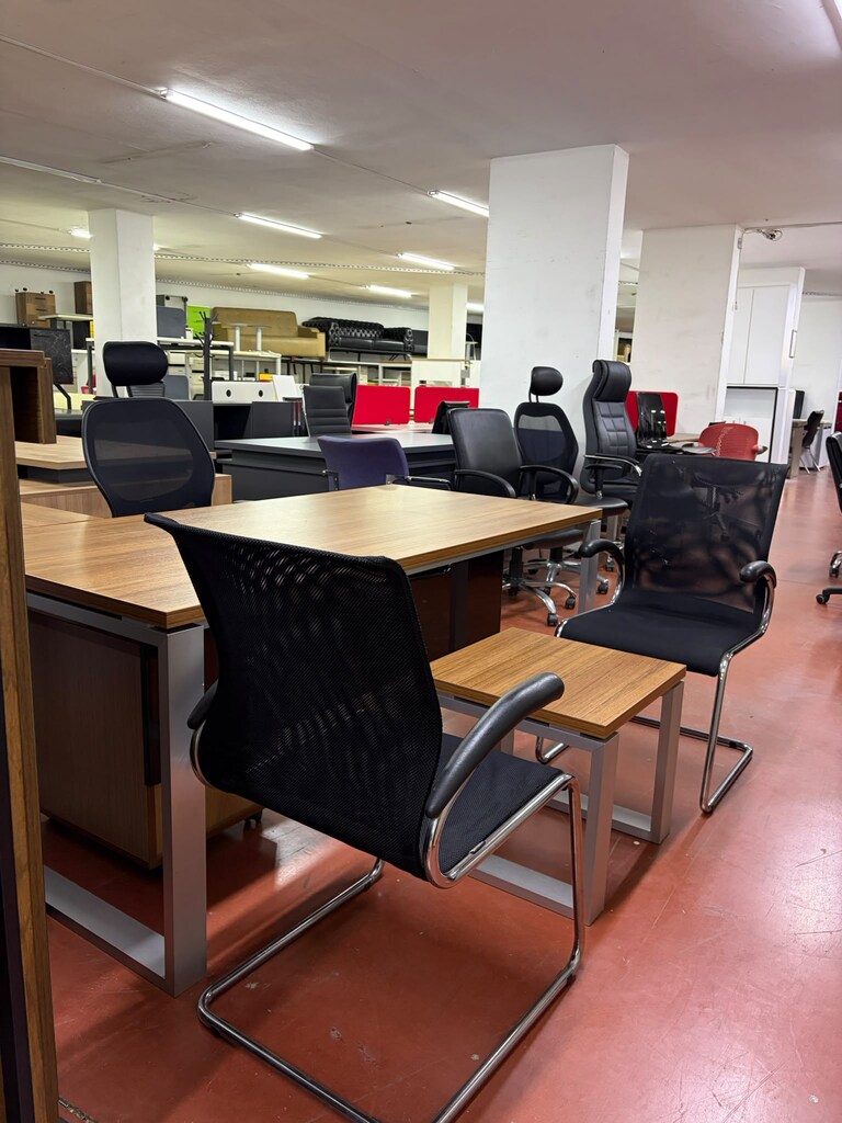 KLAS OFİS PENDİK 90x180 BÜROTİME L MÜDÜR MASASI İKİNCİ EL - 3