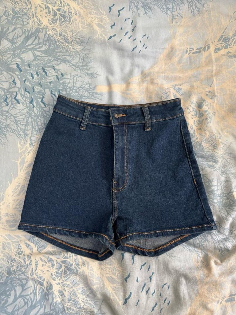 Bershka kot şort - 3