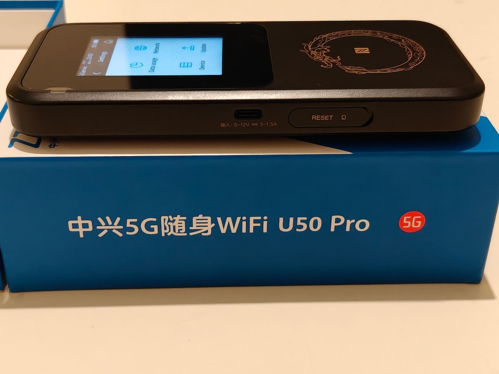 ZTE U50 Pro 5G MU5120 WiFi Router WIFI 6 Mobil Modem Superbox Wınn - 4