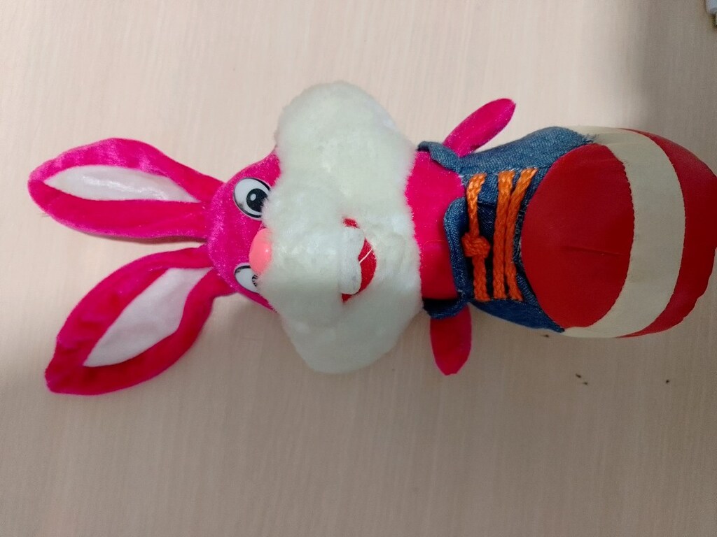 Pembe peluş tavşan - 3
