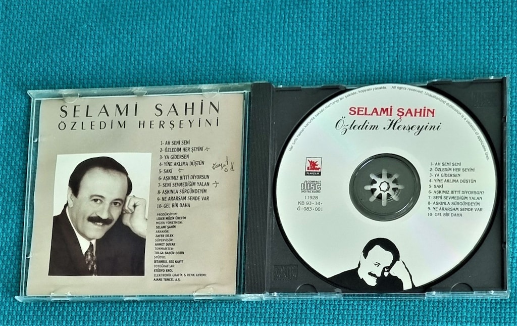Selami Şahin CD - “Özledim Her Şeyini” Orijinal CD - 3