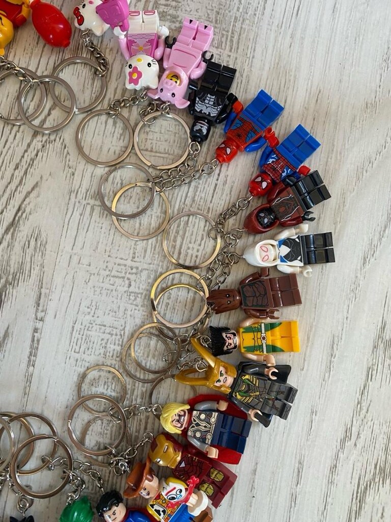 Lego Avengers, Minecraft, Marvel, Dc Anahtarlık - 10