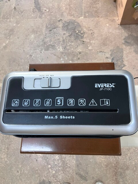 Everest JP-710C Kağıt Kesme Cross Cut Paper Shredd İmha Makinesi