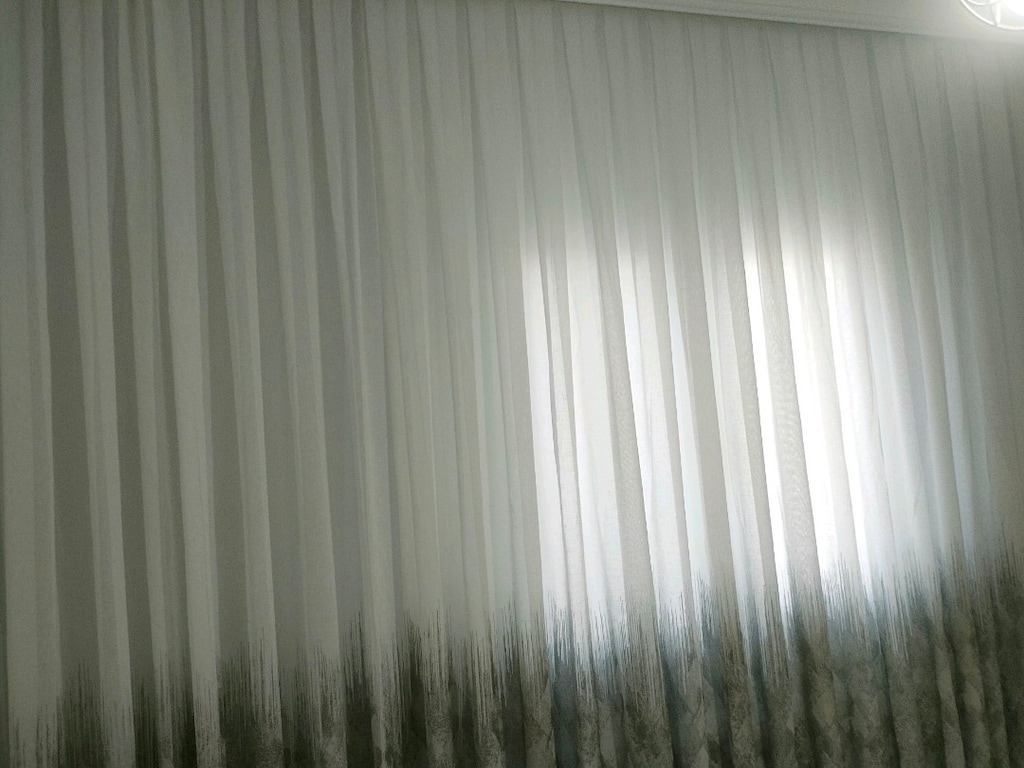 Desenli Beyaz Perde 320*250 - 5