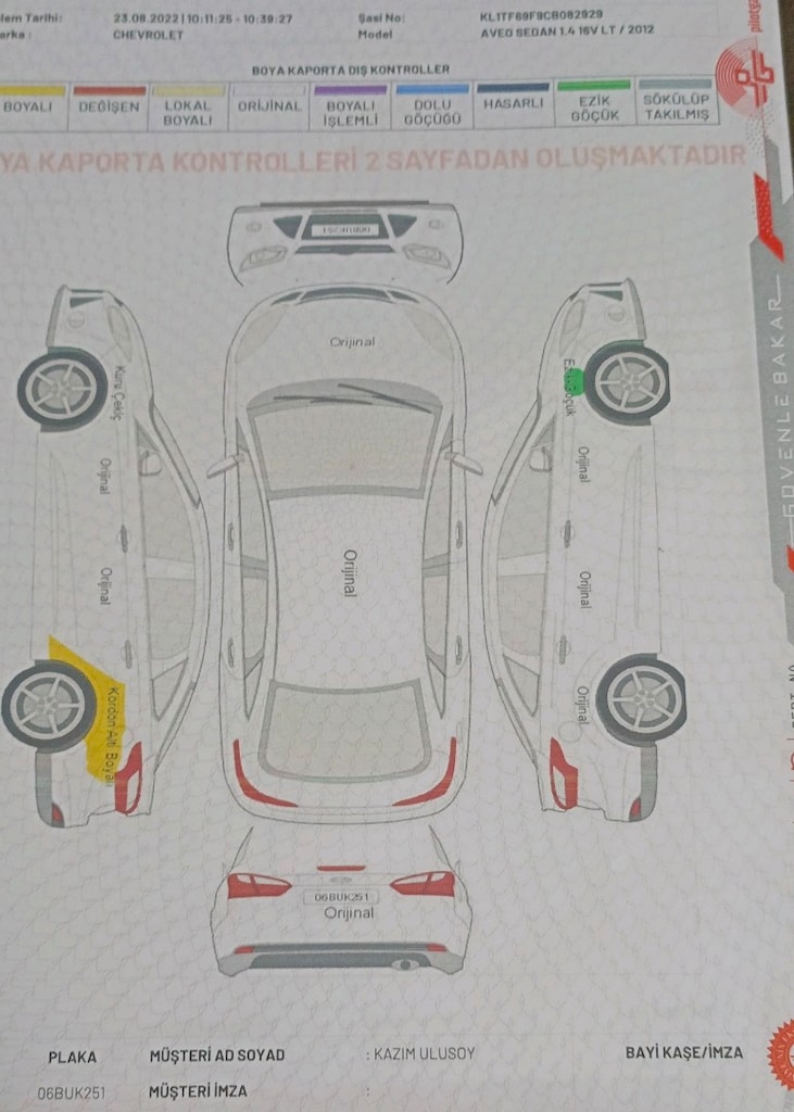 2012 CHEVROLET AVEO LT DEĞİŞENSİZ KAPSAMLI BAKIMLARI YAPILMIŞ - 20