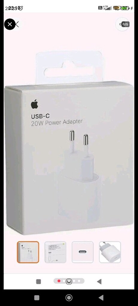 iPhone adeptor