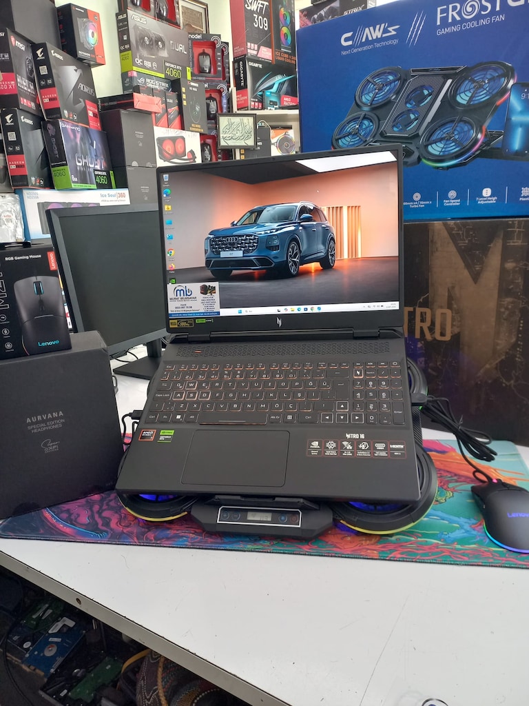 HATASIZ!!! ACER NİTRO RYZEN 7 8845HS 16 GB RAM DDR5 RTX 4060 - 17