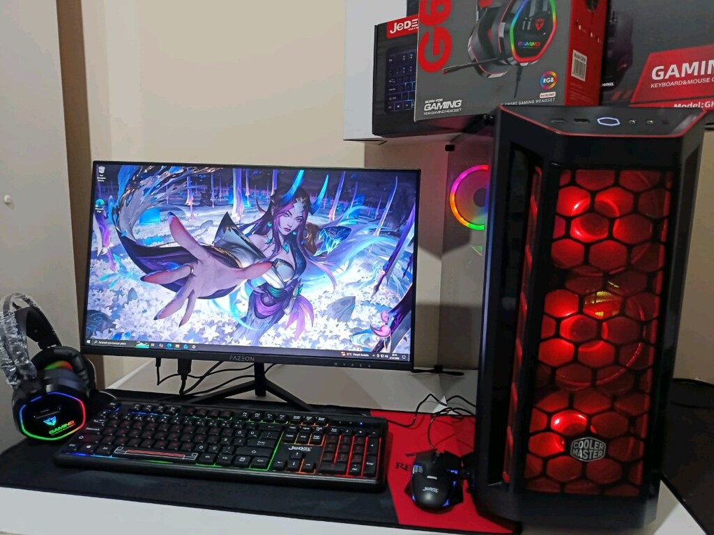 RYZEN 5 2600/RX 580 8 GB/16GB RAM/24 İNÇ SIFIR EKRAN HER ŞEY DAHİL SET - 2