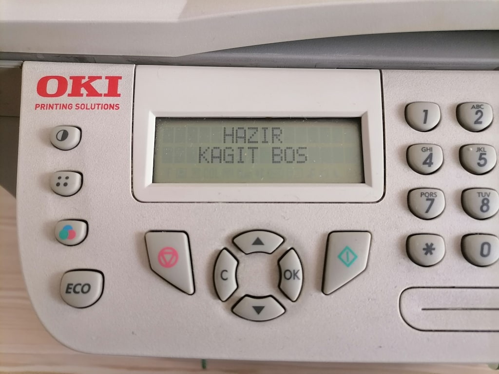 OKI B2500MFP (EUR) Yazıcı- Parça amaçlı - 10