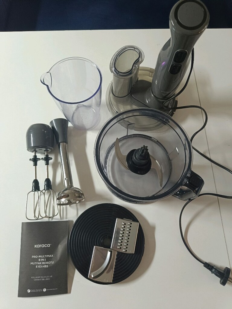 Karaca Pro Multimax 6 in 1 Çok Amaçlı Mutfak Robotu 2000W - 3