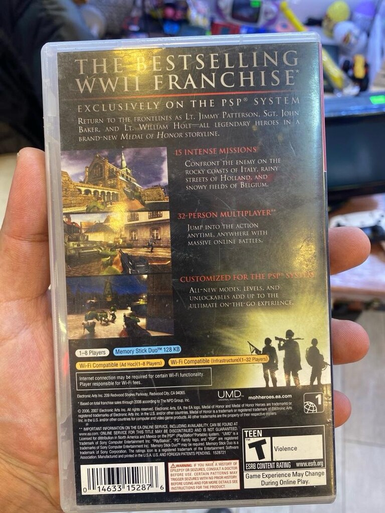 MEDAL OF HONOR HEROES PSP OYUNU - 2