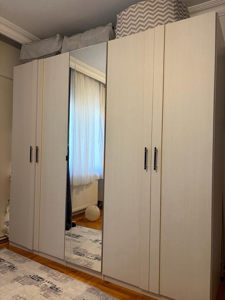 kelebek mobilya 5 kapaklı gardrop - 3