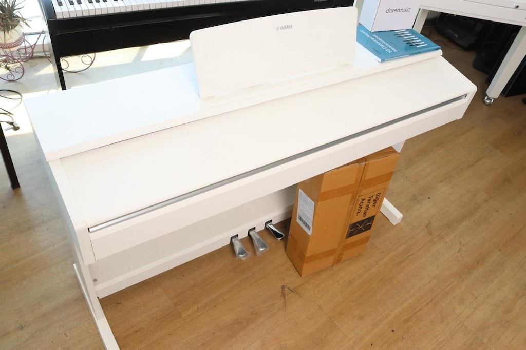 yamaha ydp 145 wh GARANTİLİ dijital piyano tabure acilmamis - 8