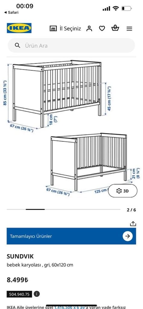 ikea beşik - 3