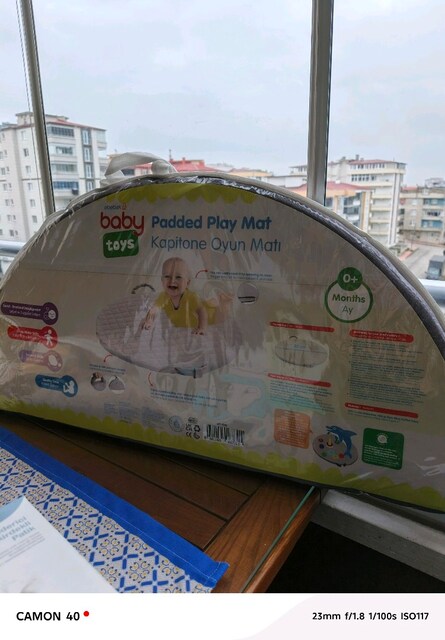 E BEBEK BABY TOYS KAPİTONE OYUN MATI SIFIR