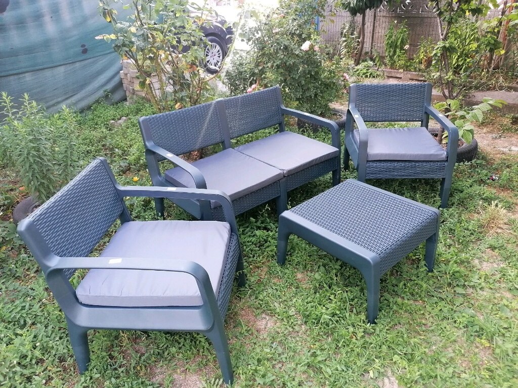 Latte oturma grubu 4 kişilik raddan model - 3