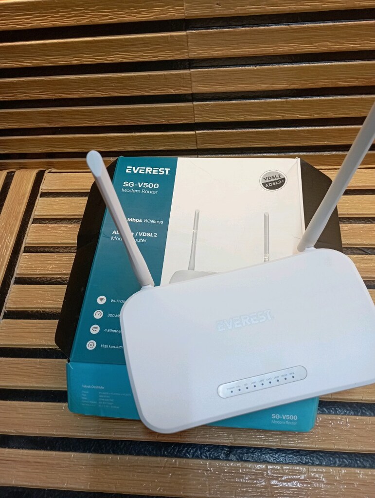 Everest SG-V500 4 Port 300 Mbps VDSL2 Modem router - 2