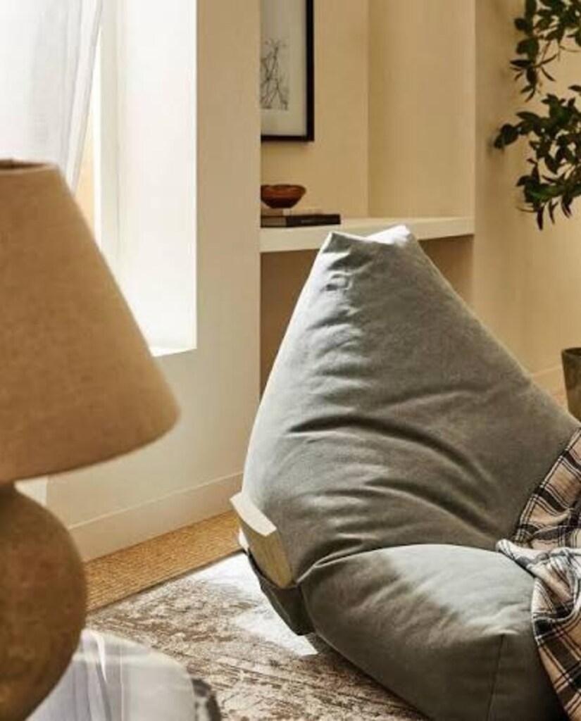 zara home pamuklu puf