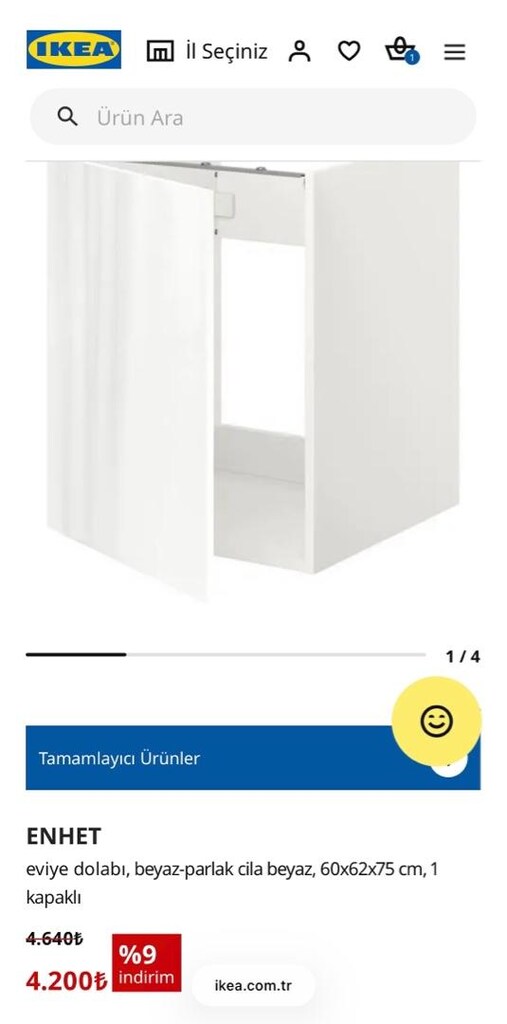 IKEA ENHET MUTFAK DOLABI - 3