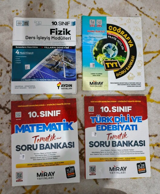MAARİF MODEL 10. SINIF TEST KİTAPLARI