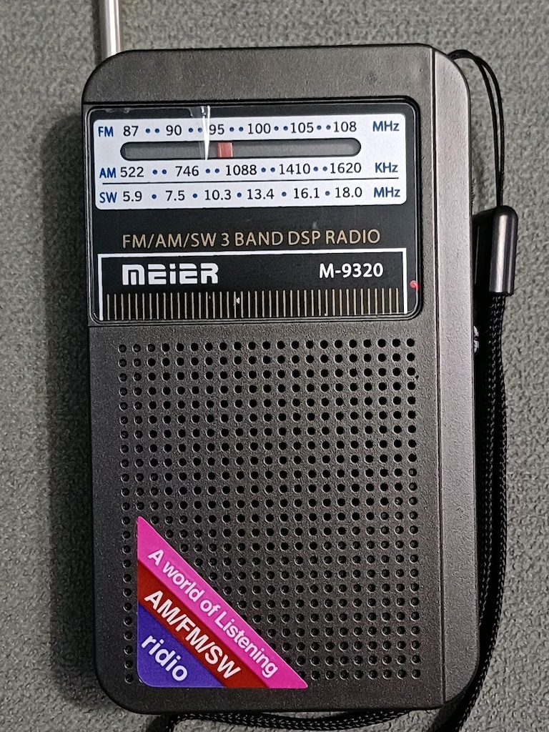 MEİER M-9320 MİNİ ŞARJLI EL RADYOSU - 6