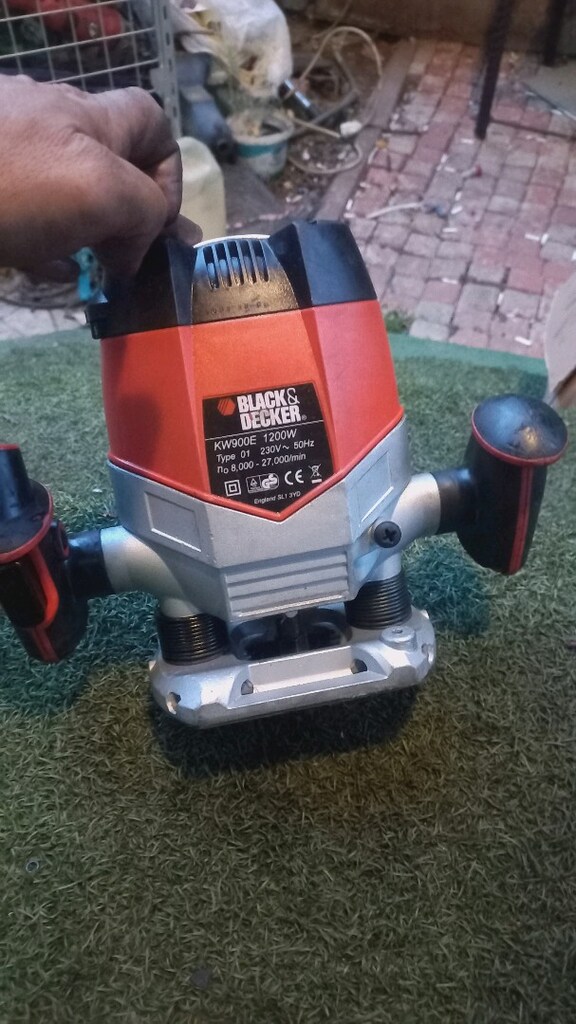 blackdecker çift kol freze - 3