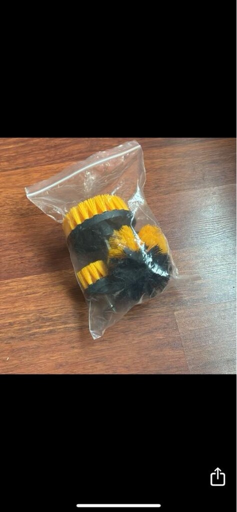 oto yıkama 3lü matkap ucu fırçası - 3