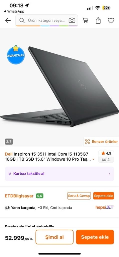 dell dizüstü bilgisayae - 5