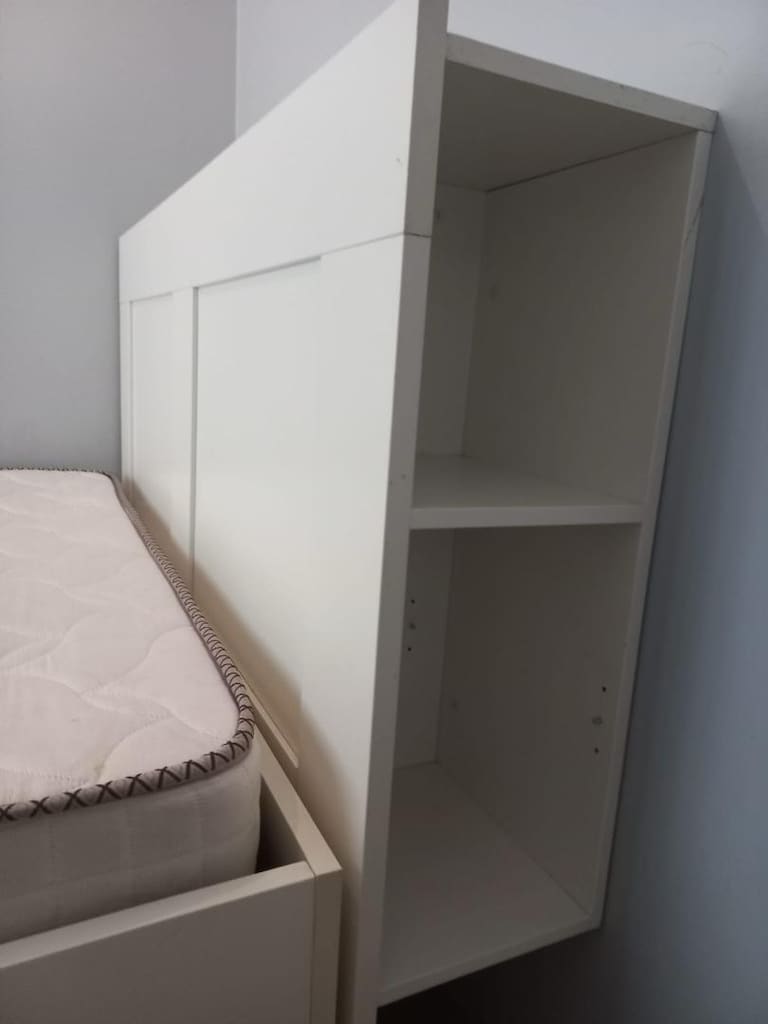 ikea brimnes karyola ve yatak - 2