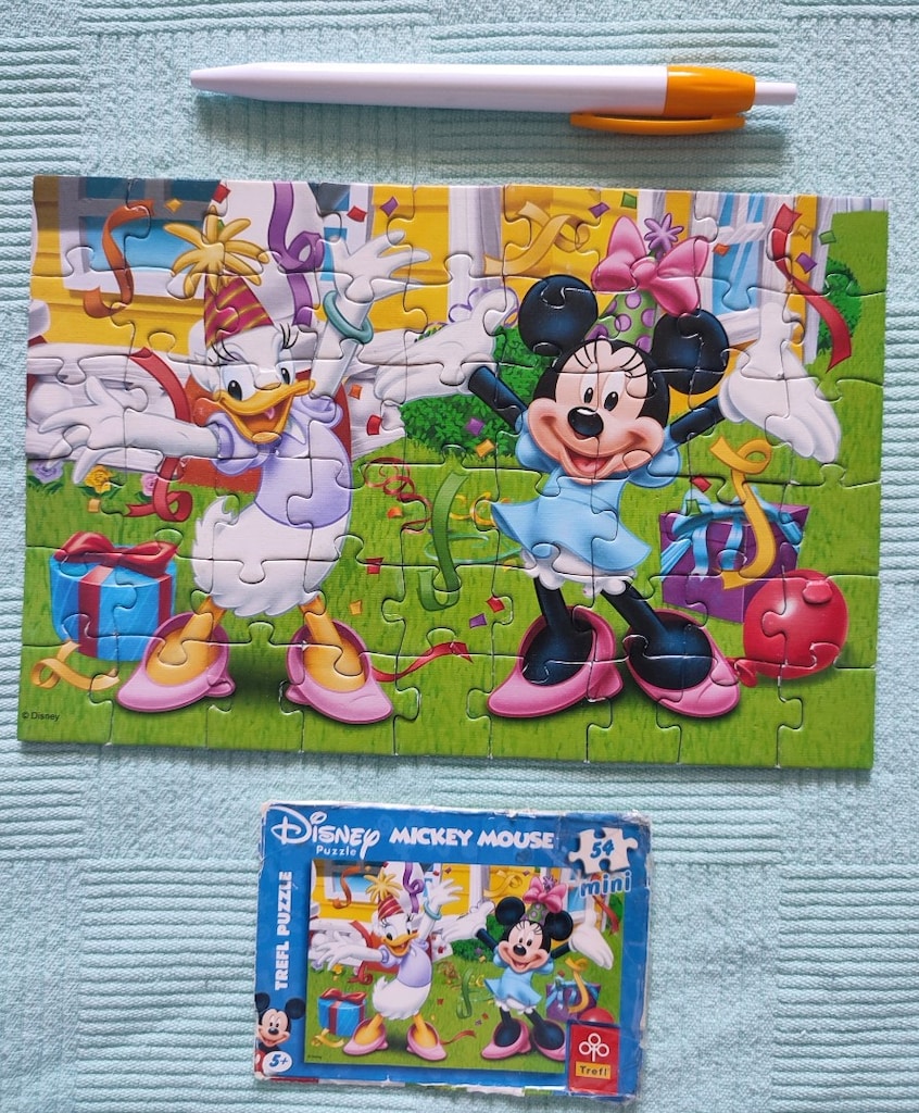 Disney mini puzzle yapboz - 4