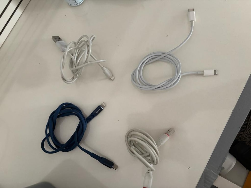 APPLE USB-C - Lightning Kablosu 1 m Beyaz ORİJİNAL SIFIR AYARINDA - 2