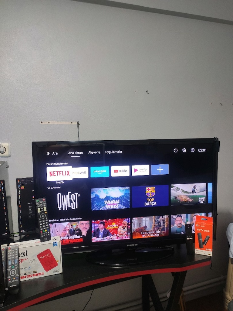 SAMSUNG 40" (102 EKRAN) LED TV (UE40D5003BW) + XIAOMI MI TV STICK (FUL - 2