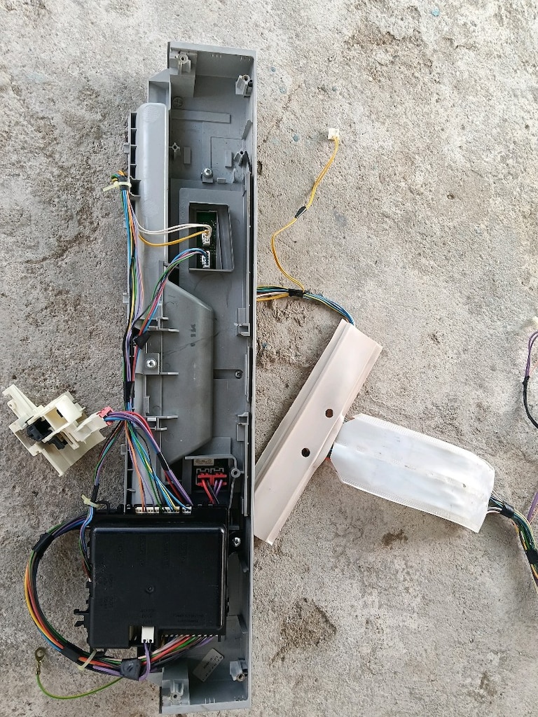 Bulaşık Makinesi ön Panel Komple Set - 3