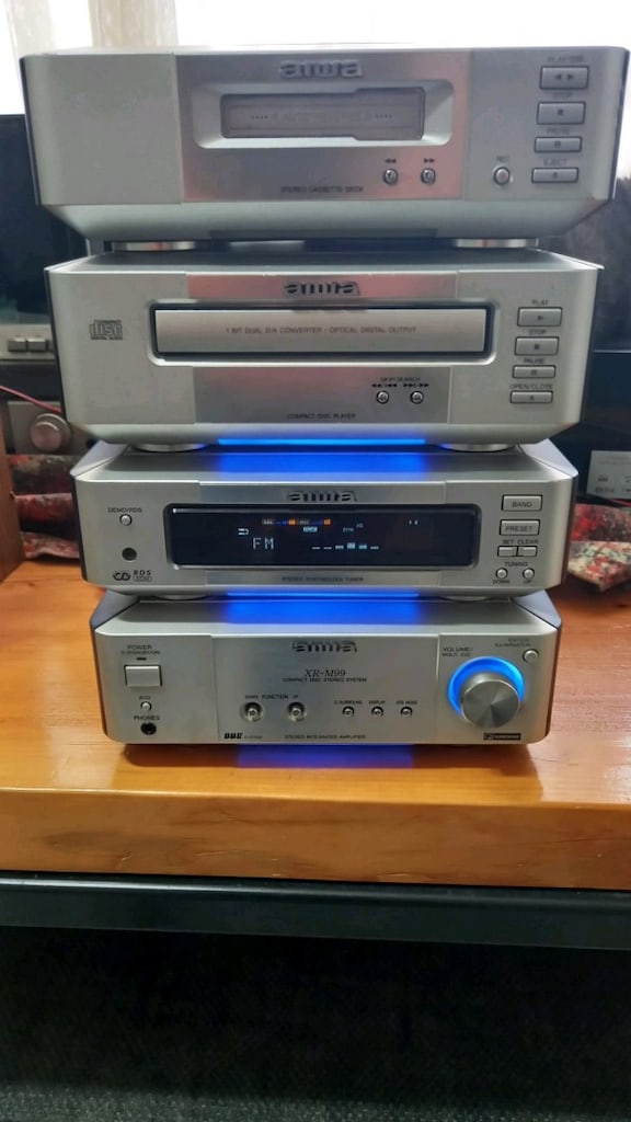 AİWA XR-M99 DECK MÜZİK SETI GÖVDE - 3