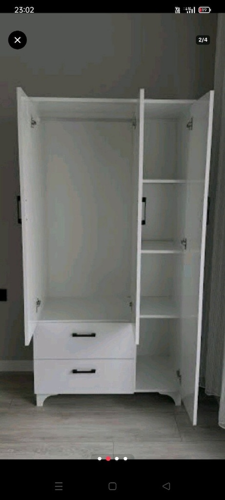 tek kişilik gardorop 8000 TL ve yatak 4000 TL ikisi birlikte 10000 tl - 2