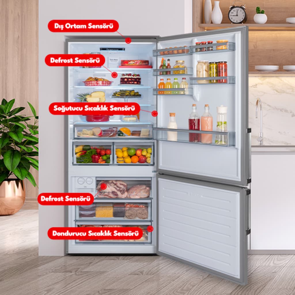 Vestel NF45011 402 Lt No-Frost Buzdolabı - 7