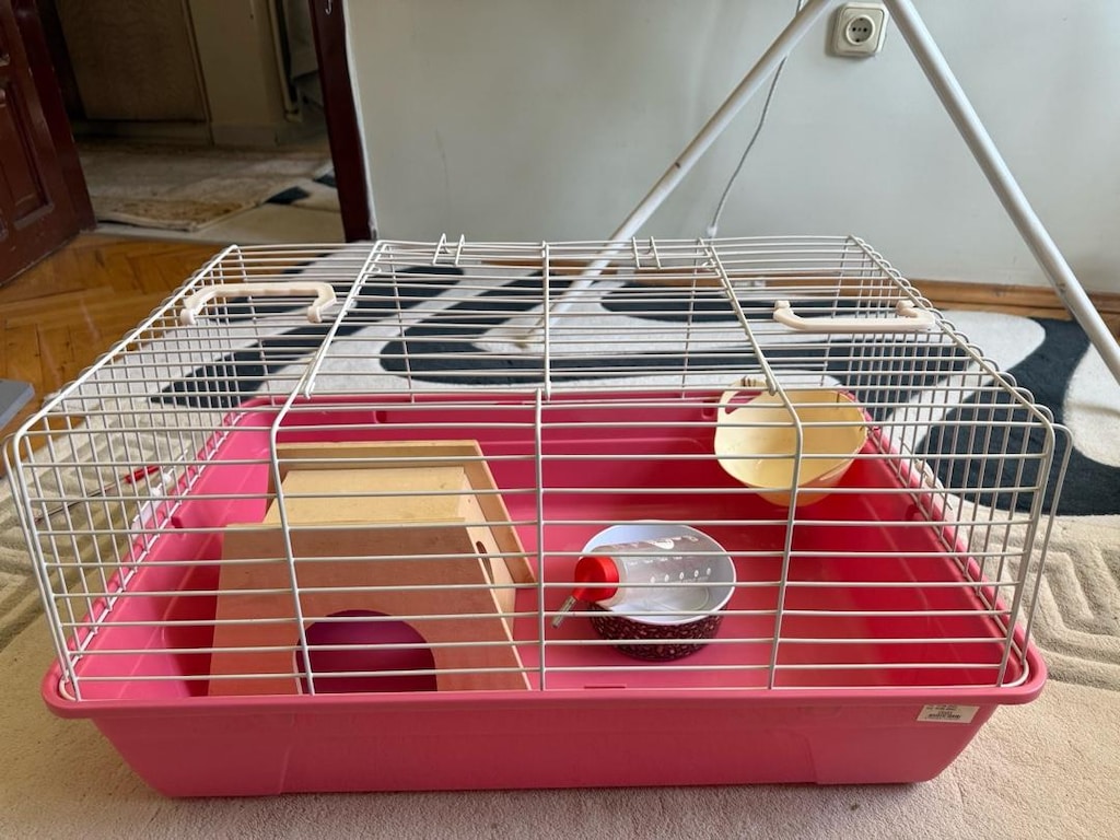 tavsan veya hamster kafesi. rabbit hutch/ hamster cage - 5
