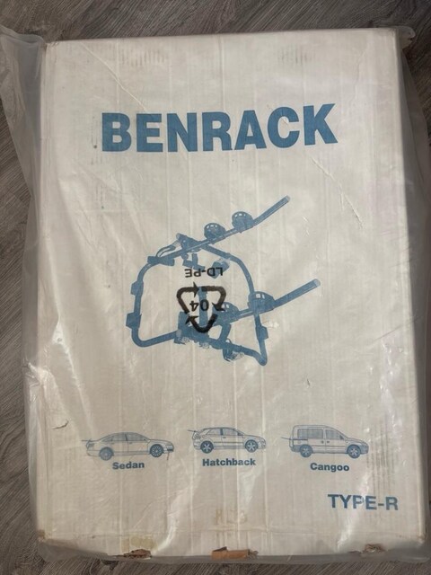 BENRACK Kalın Demirli İkili Bisiklet Taşıma Aparatı
