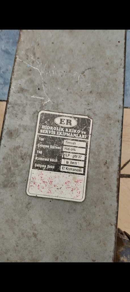 timsah kriko 5 ton büyük hatasız sıfır gibi - 3