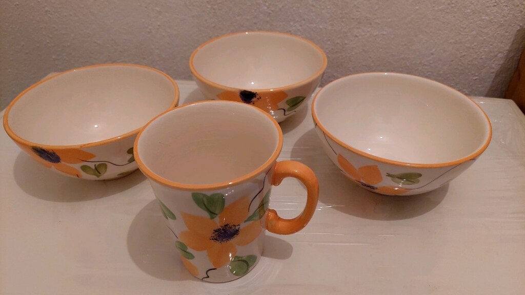 Çorba Kasesi ve Kupa Bardak •Seramik Şık Mini Takım •Yeni Ürün - 2