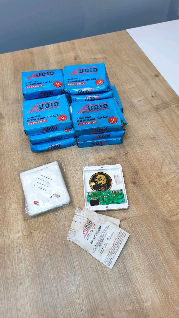Audio 4+n Basic Kapıcısız Çift Zilli Sesli Diafon E12 - 10
