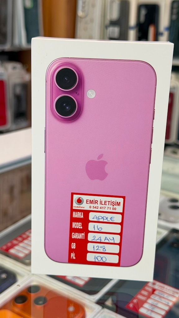 iphone 16 128 gb kapalı kutu 24 ay apple garantili takasa açık - 3