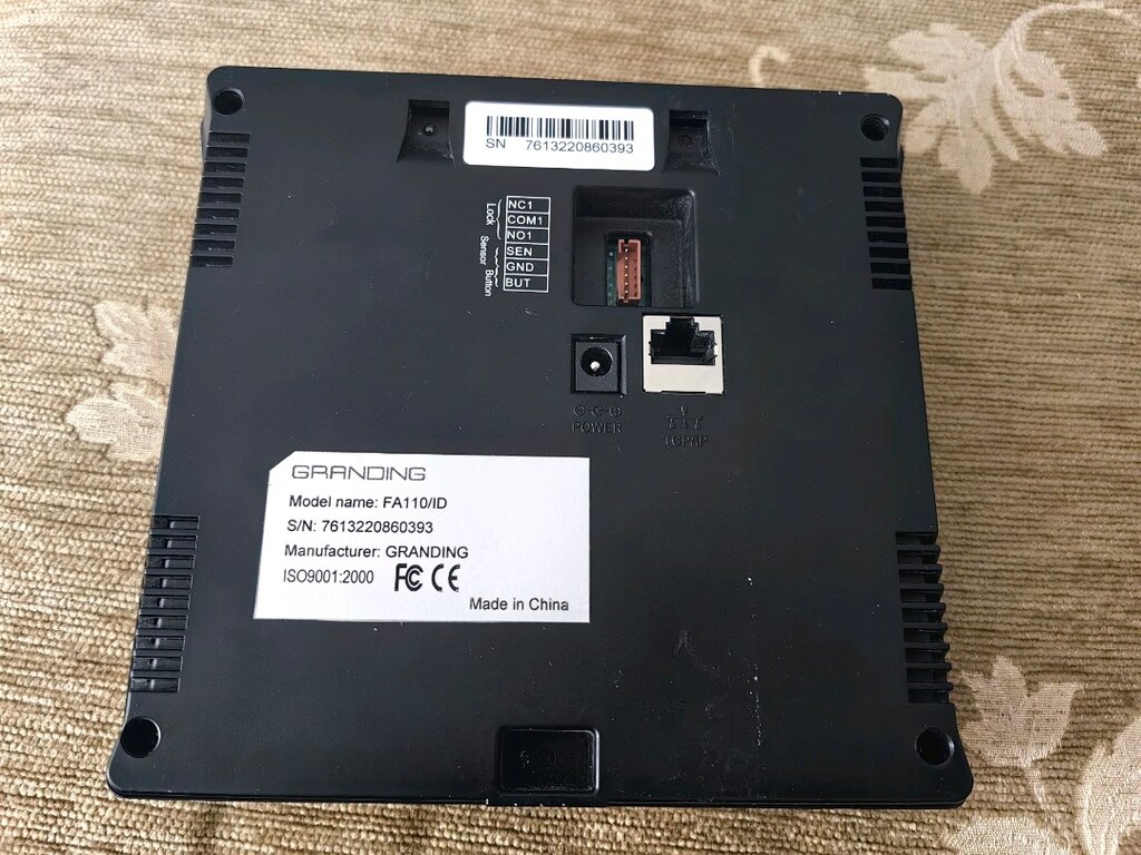 grand fa110d yüz tanıma parmakizi okuyucu personel takip cihazı - 6