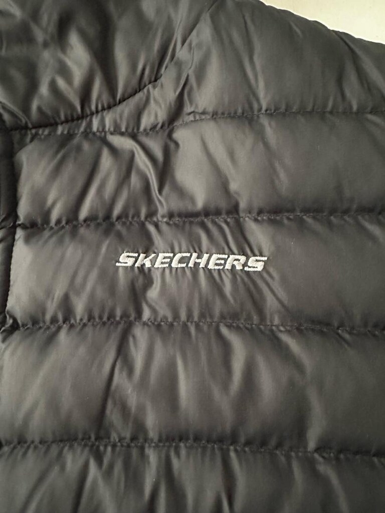 skechers maxi kadın siyah mont - 3