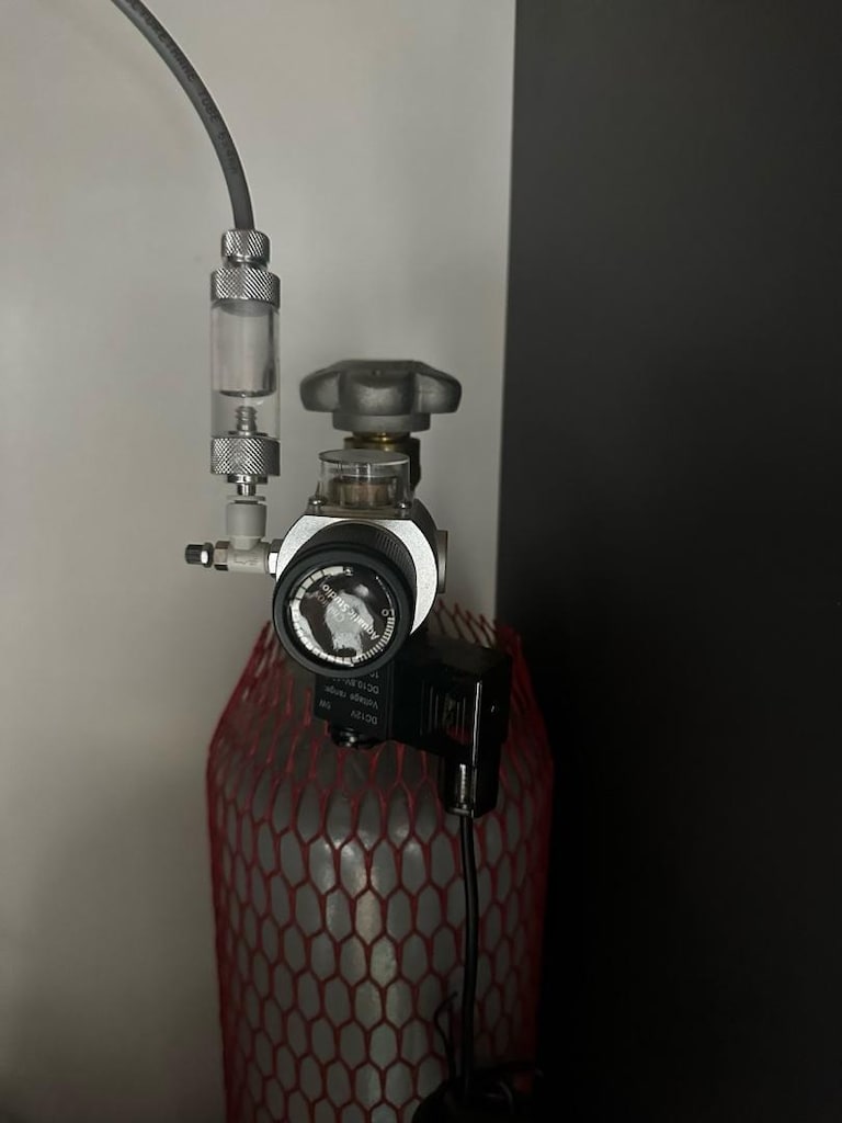 akvaryum dış filtre, chihiros marka regulator ve co2 tüp (5 kg) - 8