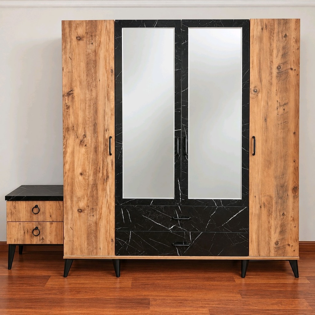 Gardrop Komidin Yatak Odası Takımı - 2