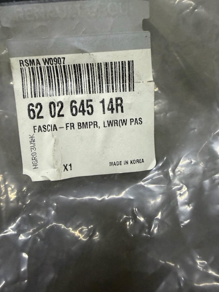 Koleos 2-II Ön Tampon Alt Izgarası (2016-2020) 620264514R - 5